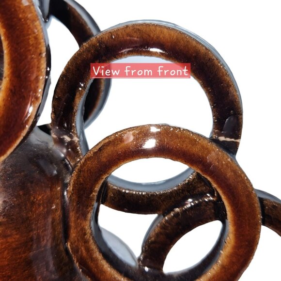 Bjorn Wiinblad Pottery Candle Holder Juggler Vintage Denmark **Repaired READ** - Picture 7 of 9